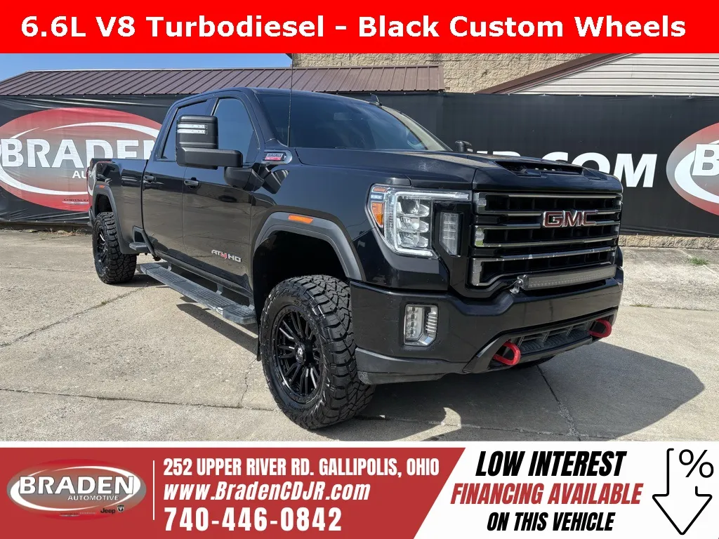 Black 2023 GMC Sierra 2500HD AT4 for sale in Gallipolis, OH