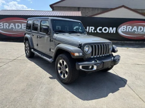 Gray 2021 Jeep Wrangler Unlimited Sahara for sale in Gallipolis, OH