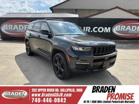 Green 2023 Jeep Grand Cherokee L Limited for sale in Gallipolis, OH