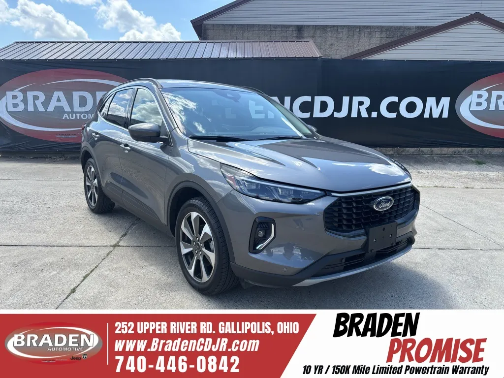 Blue 2023 Ford Escape Platinum for sale in Gallipolis, OH