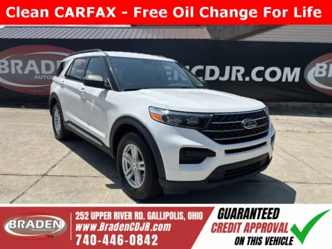 White 2023 Ford Explorer XLT for sale in Gallipolis, OH