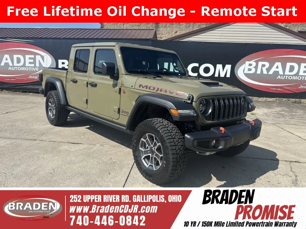 Unknown 2025 Jeep Gladiator Mojave for sale in Gallipolis, OH