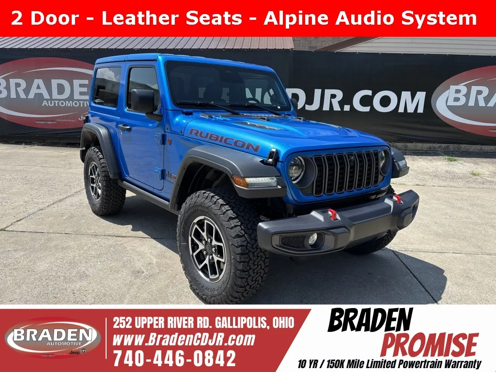 2025 Jeep Wrangler Rubicon for sale in Gallipolis, OH