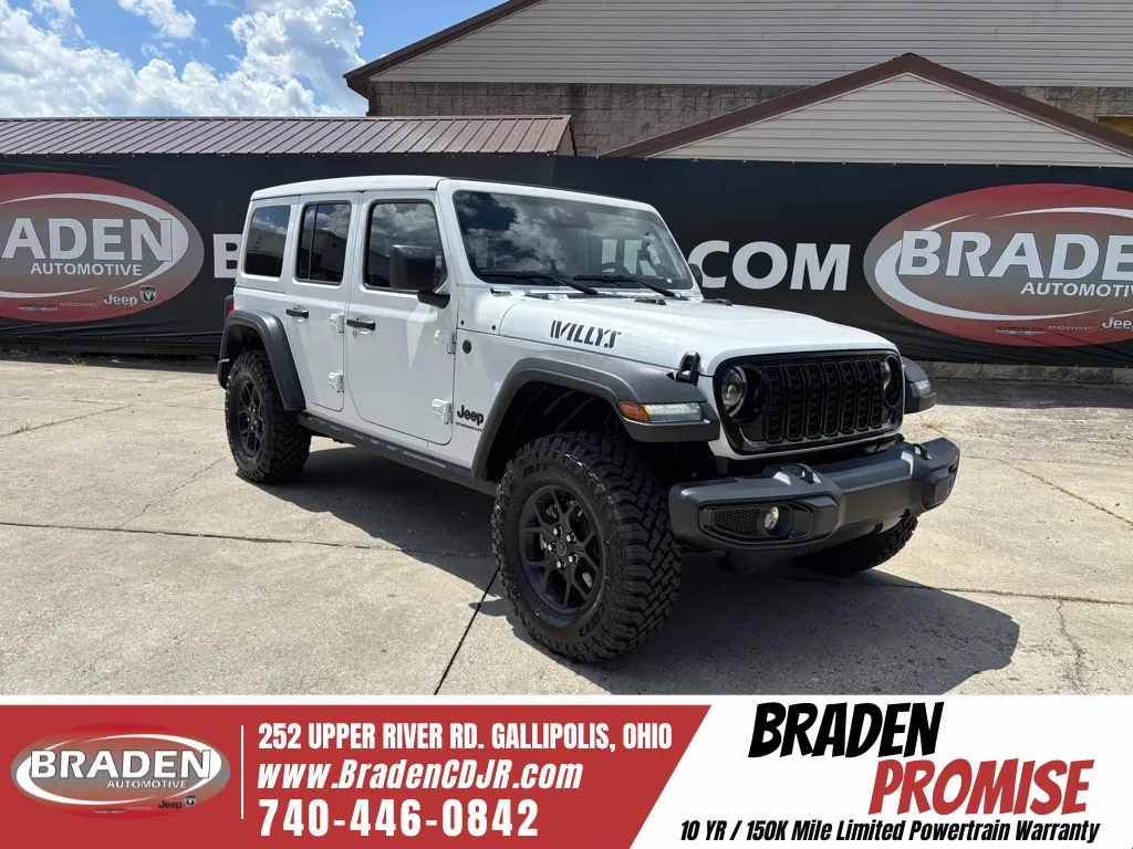 2025 Jeep Wrangler Willys for sale in Gallipolis, OH