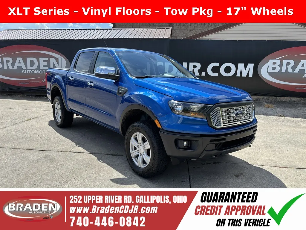 Used 2020 Ford Ranger XL for sale in Gallipolis, OH at Braden Chrysler ...