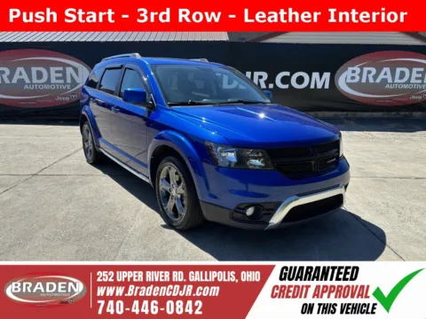 Blue 2015 Dodge Journey Crossroad for sale in Gallipolis, OH