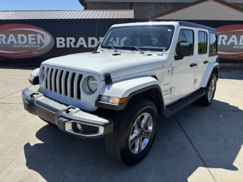 Another view of 2021 Jeep Wrangler Unlimited Sahara for sale in Gallipolis, OH at Braden Chrysler Dodge Jeep Ram