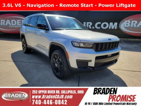 Silver 2025 Jeep Grand Cherokee L Altitude for sale in Gallipolis, OH