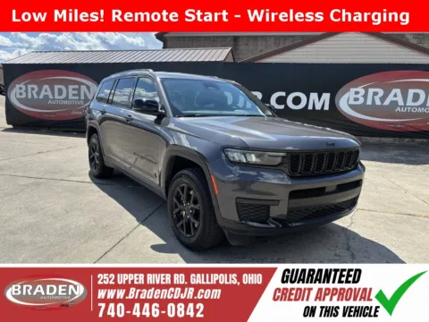 Gray 2024 Jeep Grand Cherokee L Altitude for sale in Gallipolis, OH