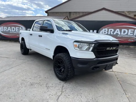 White 2022 Ram 1500 Tradesman for sale in Gallipolis, OH