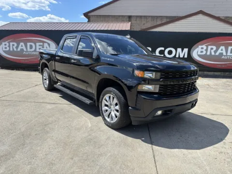 Black 2020 Chevrolet Silverado 1500 Custom for sale in Gallipolis, OH