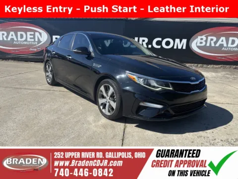 Black 2019 Kia Optima S for sale in Gallipolis, OH