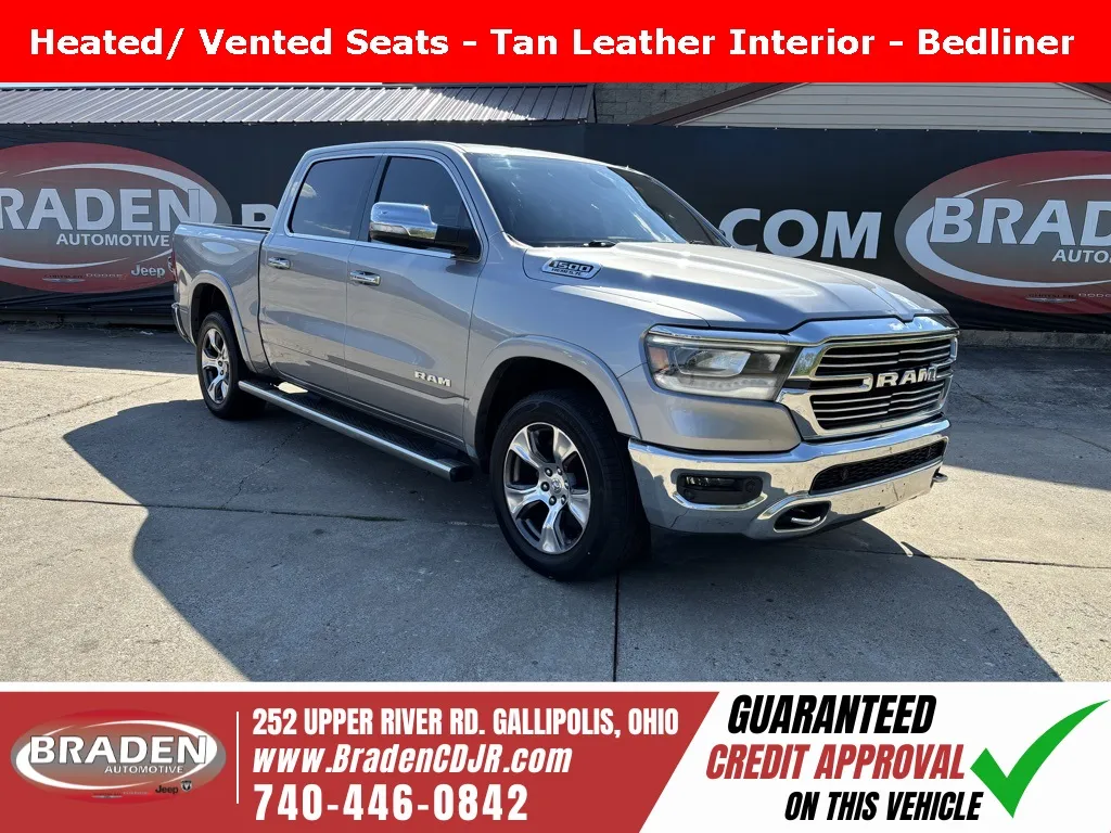 Silver 2020 Ram 1500 Laramie for sale in Gallipolis, OH
