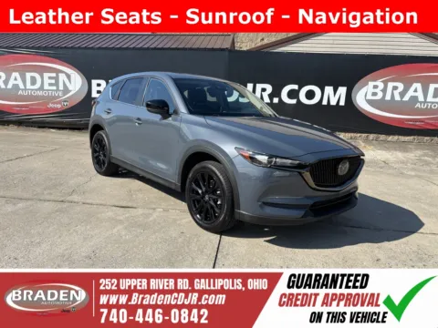 Gray 2021 Mazda CX-5 Carbon Edition Turbo for sale in Gallipolis, OH