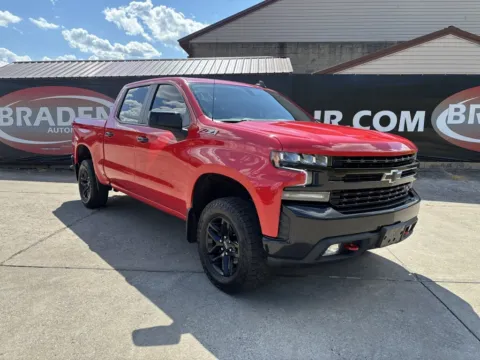 Red 2021 Chevrolet Silverado 1500 LT Trail Boss for sale in Gallipolis, OH