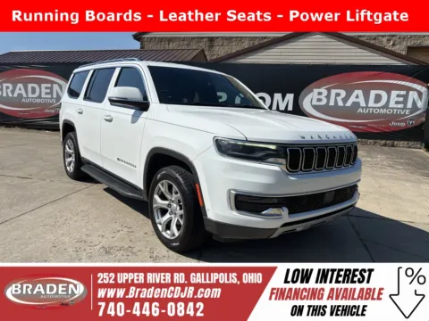 White 2022 Jeep Wagoneer Series II for sale in Gallipolis, OH
