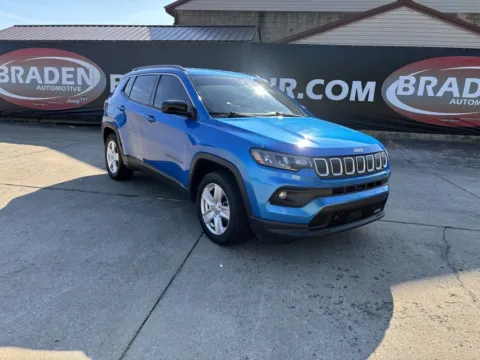 Blue 2022 Jeep Compass Latitude for sale in Gallipolis, OH