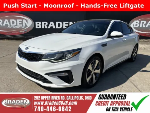 White 2019 Kia Optima S for sale in Gallipolis, OH