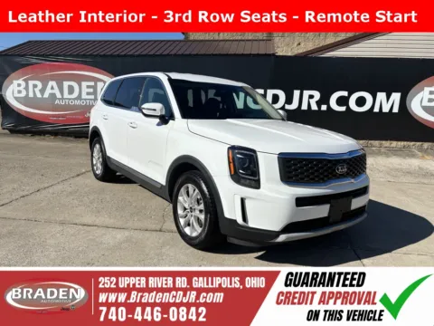 White 2021 Kia Telluride LX for sale in Gallipolis, OH