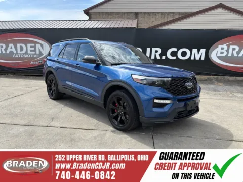 Blue 2022 Ford Explorer ST for sale in Gallipolis, OH