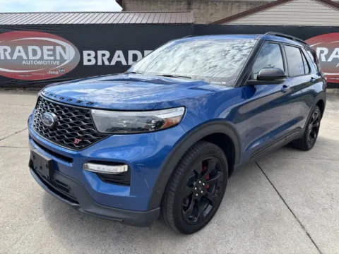 Another view of 2022 Ford Explorer ST for sale in Gallipolis, OH at Braden Chrysler Dodge Jeep Ram