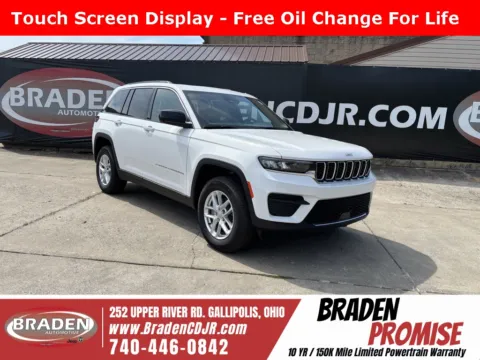 White 2025 Jeep Grand Cherokee Laredo for sale in Gallipolis, OH