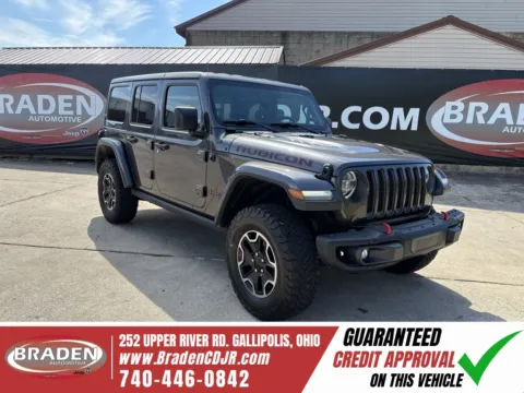 Gray 2018 Jeep Wrangler Unlimited Rubicon for sale in Gallipolis, OH