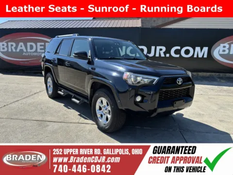 Black 2019 Toyota 4Runner SR5 for sale in Gallipolis, OH