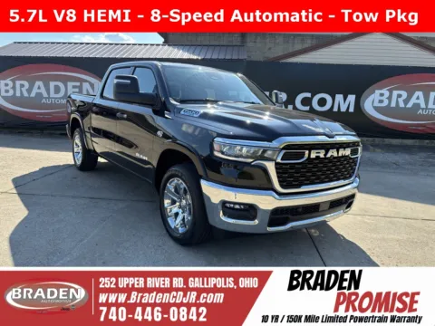 Black 2026 Ram 1500 Big Horn/Lone Star for sale in Gallipolis, OH