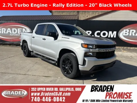 Silver 2022 Chevrolet Silverado 1500 LTD Custom for sale in Gallipolis, OH