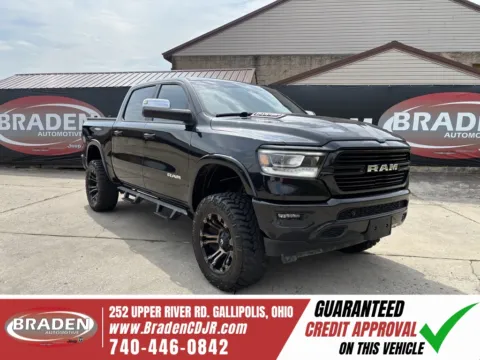 Black 2019 Ram 1500 Laramie for sale in Gallipolis, OH
