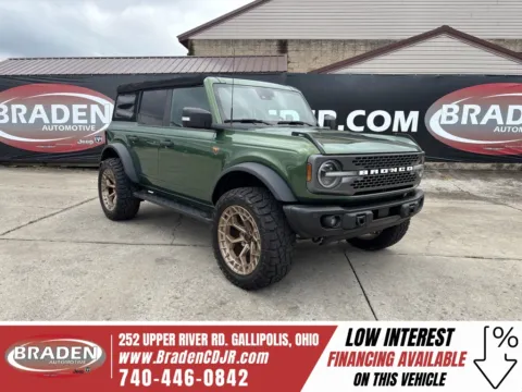 Green 2022 Ford Bronco Badlands for sale in Gallipolis, OH