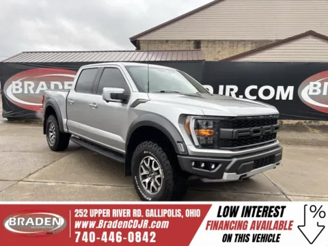 Silver 2022 Ford F-150 Raptor for sale in Gallipolis, OH