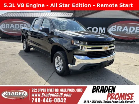 Black 2022 Chevrolet Silverado 1500 LTD LT for sale in Gallipolis, OH