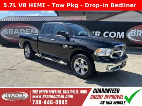 Black 2018 Ram 1500 Big Horn for sale in Gallipolis, OH