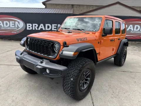 Another view of 2025 Jeep Wrangler Willys for sale in Gallipolis, OH at Braden Chrysler Dodge Jeep Ram