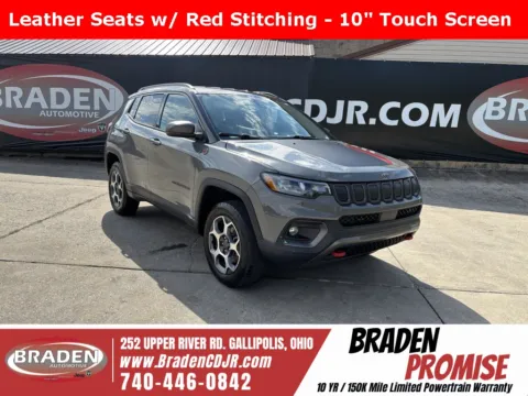 Gray 2022 Jeep Compass Trailhawk for sale in Gallipolis, OH