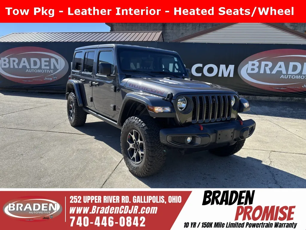 2022 Jeep Wrangler Unlimited Rubicon for sale in Gallipolis, OH