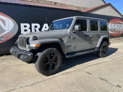 Another view of 2021 Jeep Wrangler Unlimited Sahara Altitude for sale in Gallipolis, OH at Braden Chrysler Dodge Jeep Ram