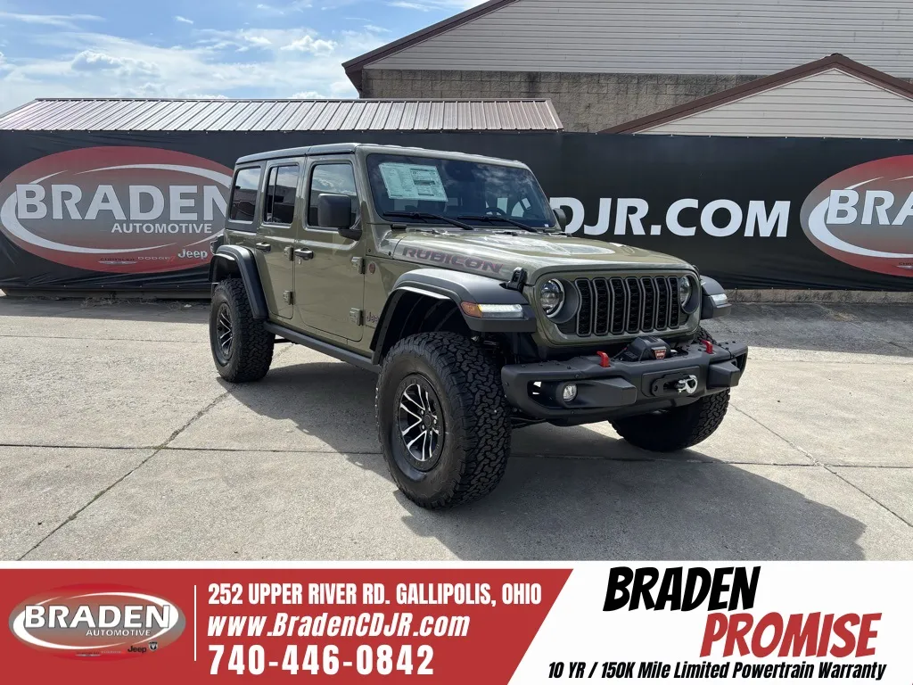 Unknown 2025 Jeep Wrangler Rubicon for sale in Gallipolis, OH