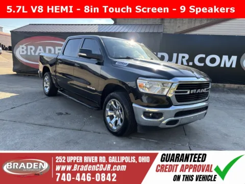 Black 2021 Ram 1500 Big Horn/Lone Star for sale in Gallipolis, OH