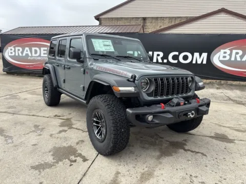Gray 2025 Jeep Wrangler Rubicon for sale in Gallipolis, OH