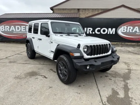 White 2025 Jeep Wrangler Sport S for sale in Gallipolis, OH