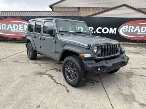 Gray 2025 Jeep Wrangler Sport S for sale in Gallipolis, OH