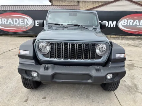 Photos of 2025 Jeep Wrangler Sport S for sale in Gallipolis, OH at Braden Chrysler Dodge Jeep Ram