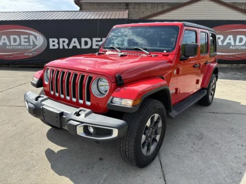 Another view of 2022 Jeep Wrangler Unlimited Sahara for sale in Gallipolis, OH at Braden Chrysler Dodge Jeep Ram