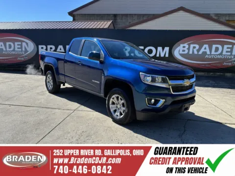 Blue 2019 Chevrolet Colorado LT for sale in Gallipolis, OH