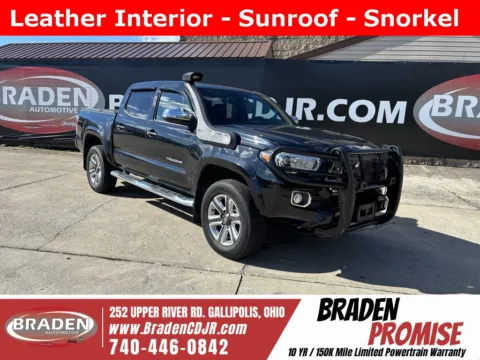 Black 2018 Toyota Tacoma Limited for sale in Gallipolis, OH