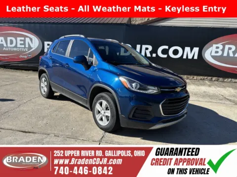 Blue 2020 Chevrolet Trax LT for sale in Gallipolis, OH