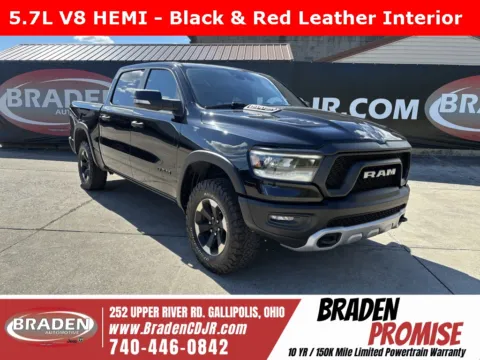 Black 2021 Ram 1500 Rebel for sale in Gallipolis, OH